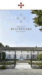 Mobile Screenshot of chateau-beauregard.com
